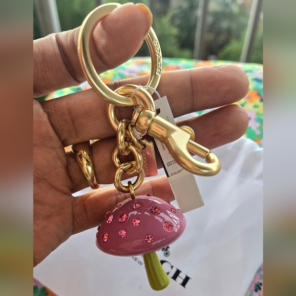 Coach x observed By Us Mushroom Bag Charm - Picture 1 of 4